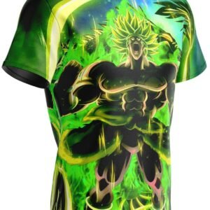 T-Shirt Dragon Ball Z Broly Potentiel Révélé