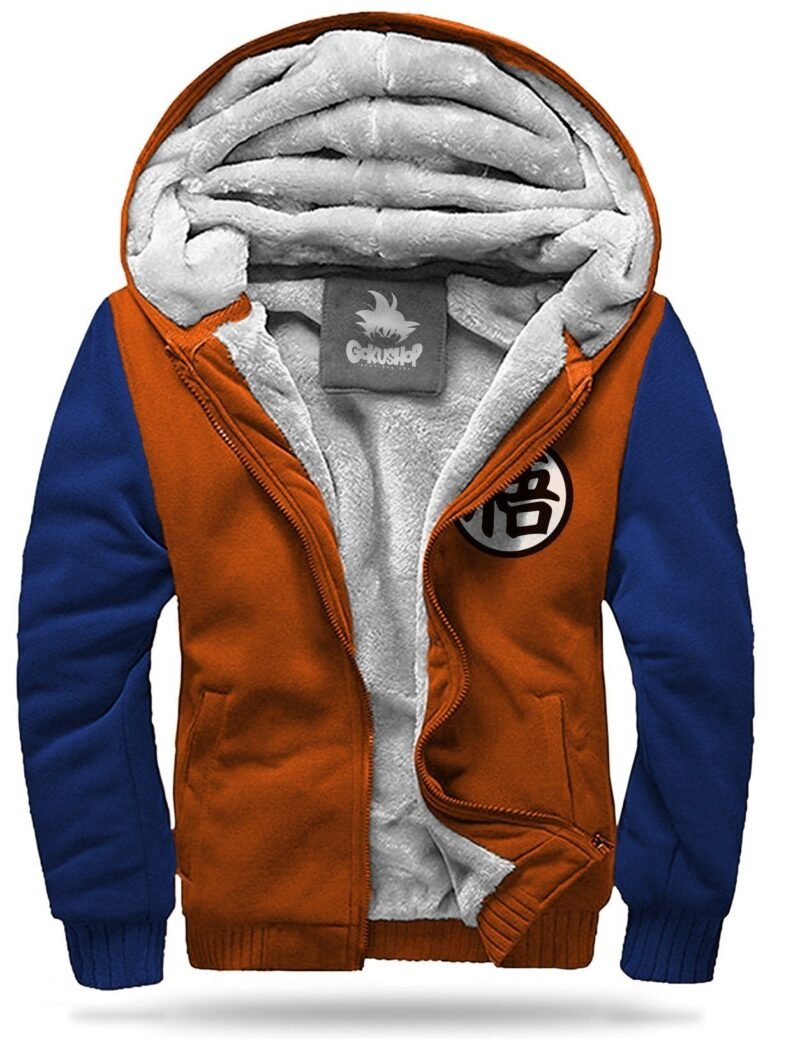 Veste Polaire DBZ Goku Petit (Orange & Bleu) – Image 2