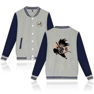 Veste Teddy Dragon Ball Z Goku Petit (Bleu & Gris)