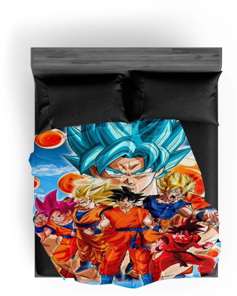 Plaid Dragon Ball Z Formes Goku – Image 2