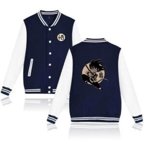 Veste Teddy Dragon Ball Z Goku Petit (Blanc & Bleu)