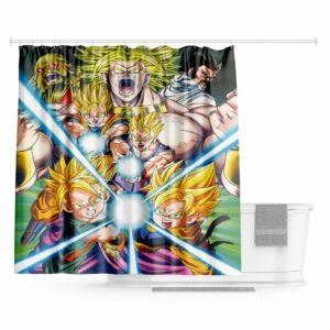 Rideau Douche Dragon Ball Kaméhaméha