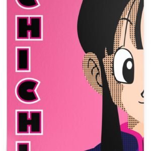 Poster Dragon Ball Z Chi Chi (Flat Design)