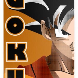 Poster Dragon Ball Z Goku (Flat Design)