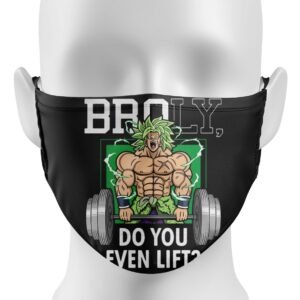 Masque Dragon Ball Z Broly Gym