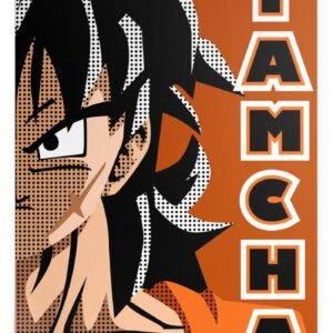 Poster Dragon Ball Z Yamcha (Flat Design)