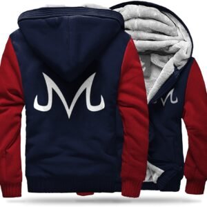 Veste Polaire DBZ Majin (Bleu & Rouge)