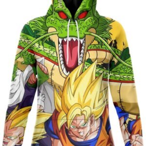 Robe Sweat DBZ Goku & Shenron