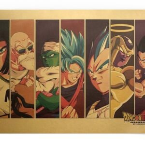 Poster Dragon Ball Z Z-Fighters