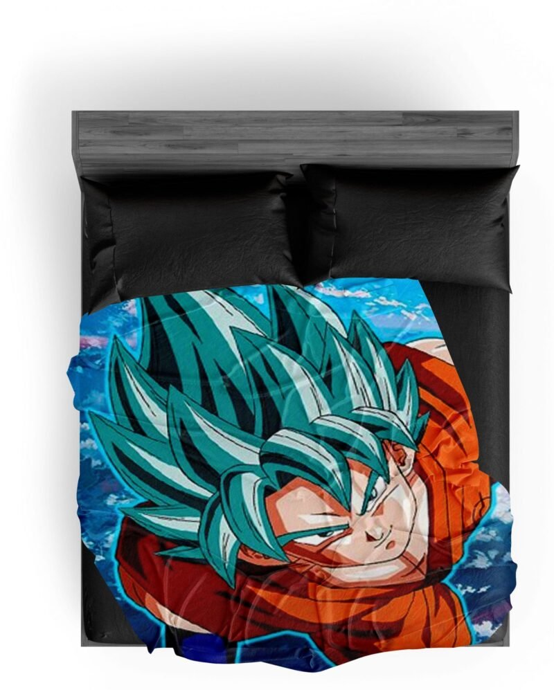 Plaid Dragon Ball Z Sangoku SSJ Blue – Image 2