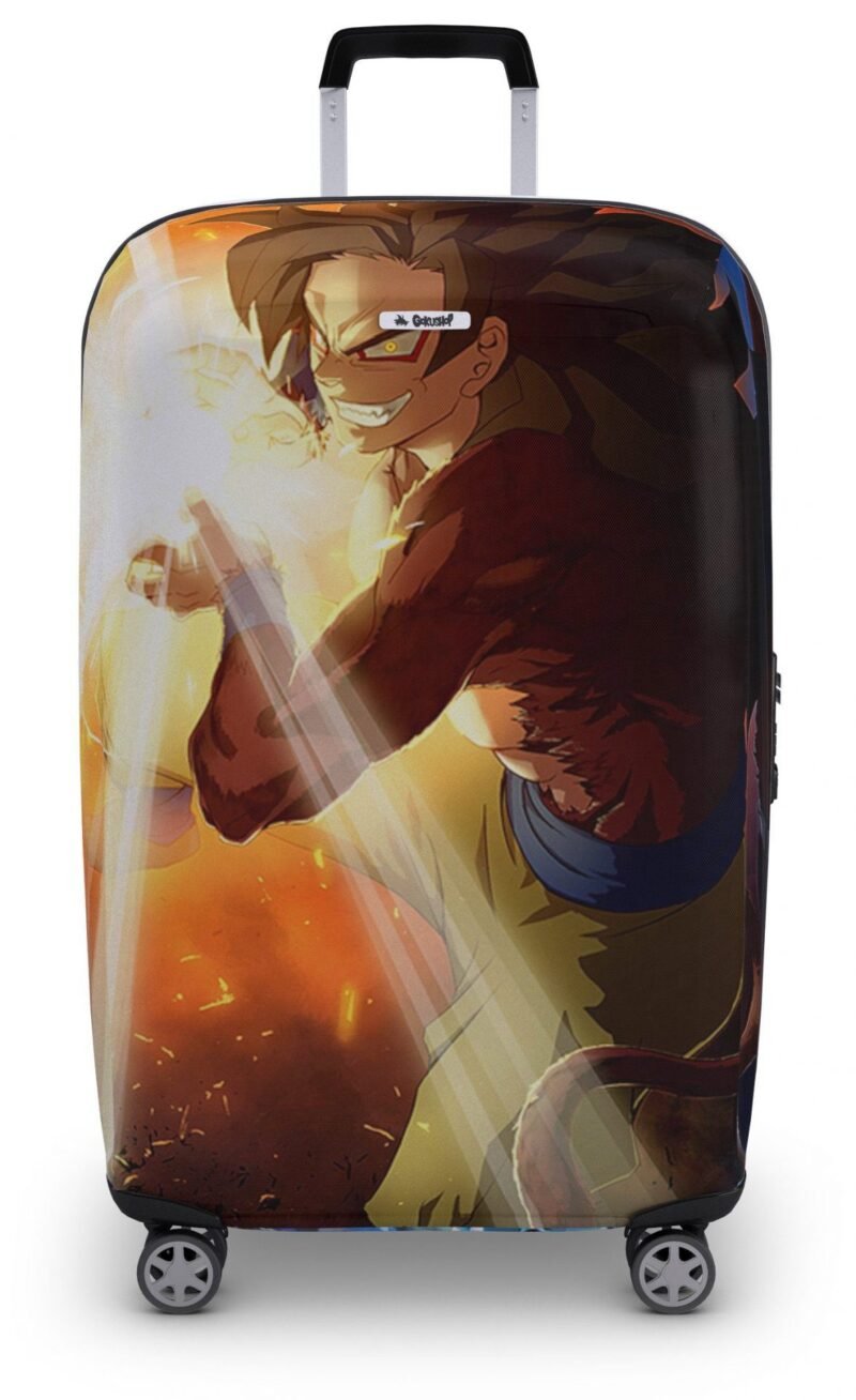 Housse de Valise DBGT Goku SSJ4 Fanart