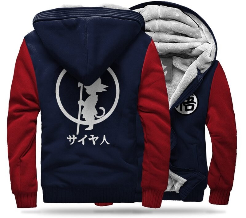 Veste Polaire DBZ Goku Petit (Bleu & Rouge)