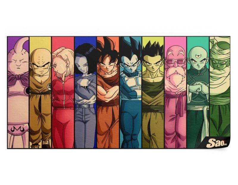 Poster Dragon Ball Z Z-Team