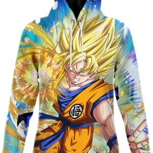 Robe Sweat DBZ Attaque Saiyan