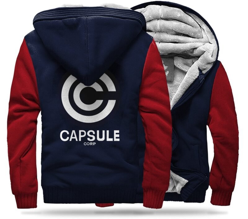 Veste Polaire DBZ Capsule C. (Bleu & Rouge)
