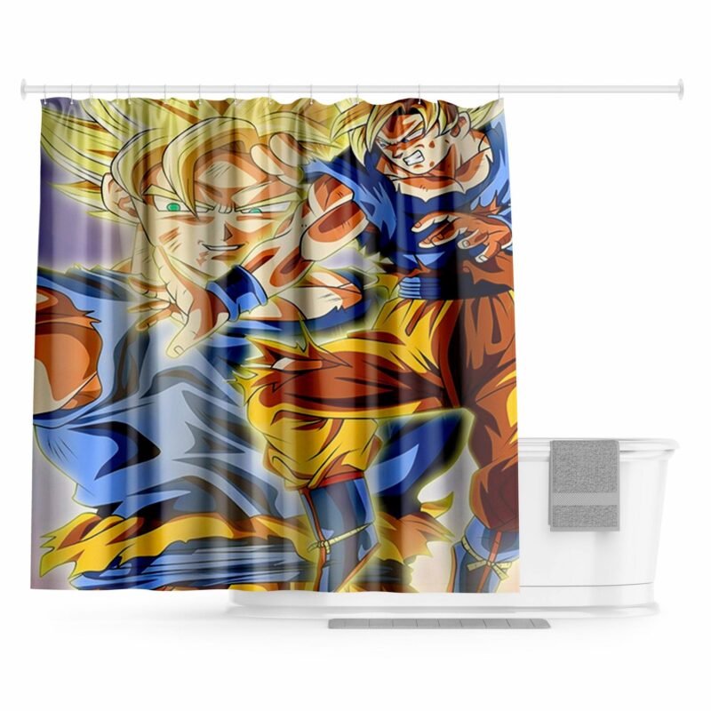 Rideau Douche Dragon Ball Goku Super Saiyan