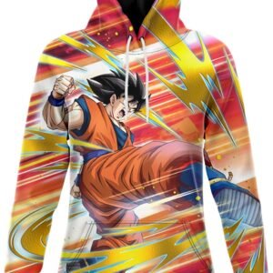 Robe Sweat DBZ Goku Attaque