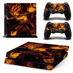 Stickers PS4 Dragon Ball Z Vegeta Flash Final (SLIM)
