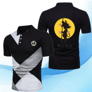 Polo Dragon Ball Z Kanji “Go” Rayé