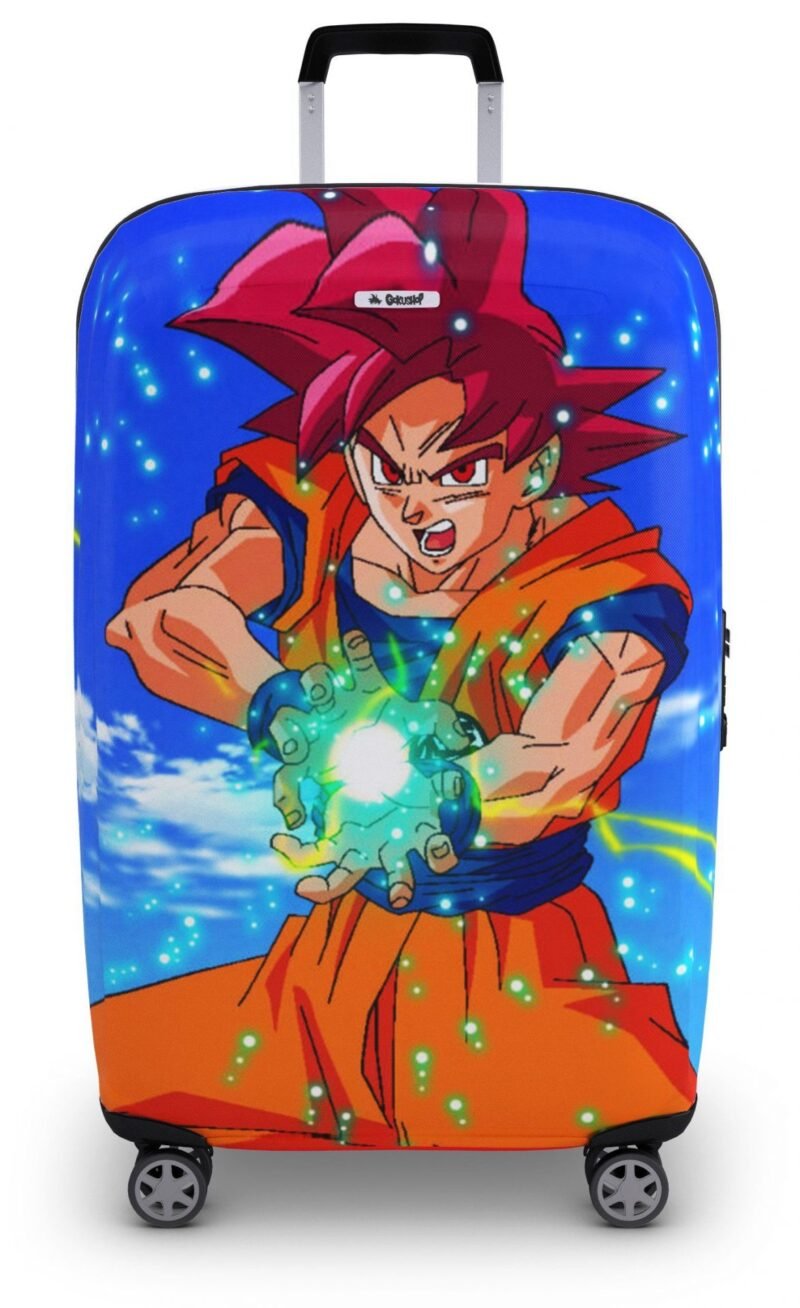 Housse de Valise DBS Goku SSJ God