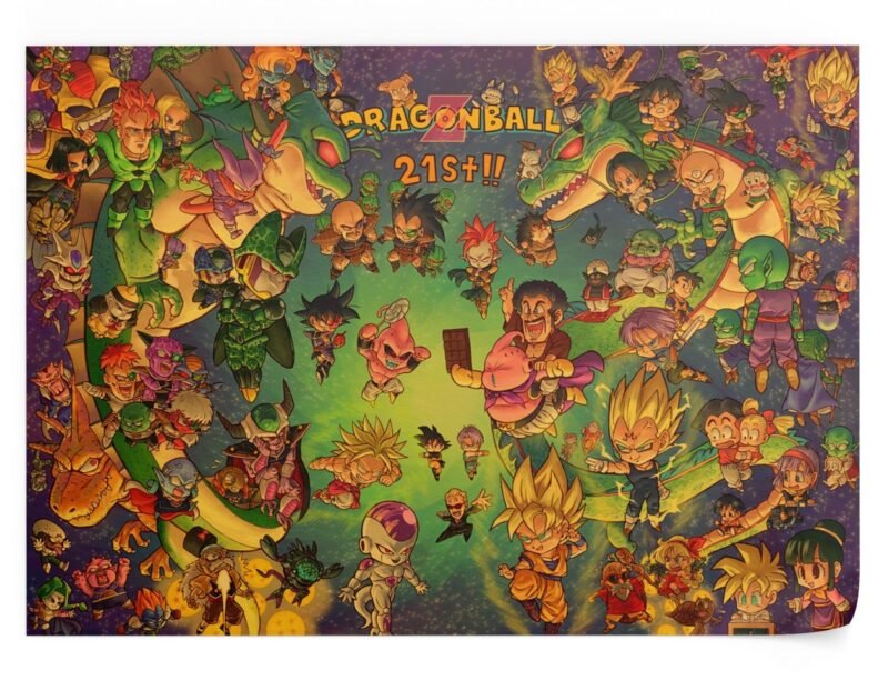 Poster Dragon Ball Z Chibi