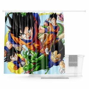 Rideau Douche Dragon Ball Shenron