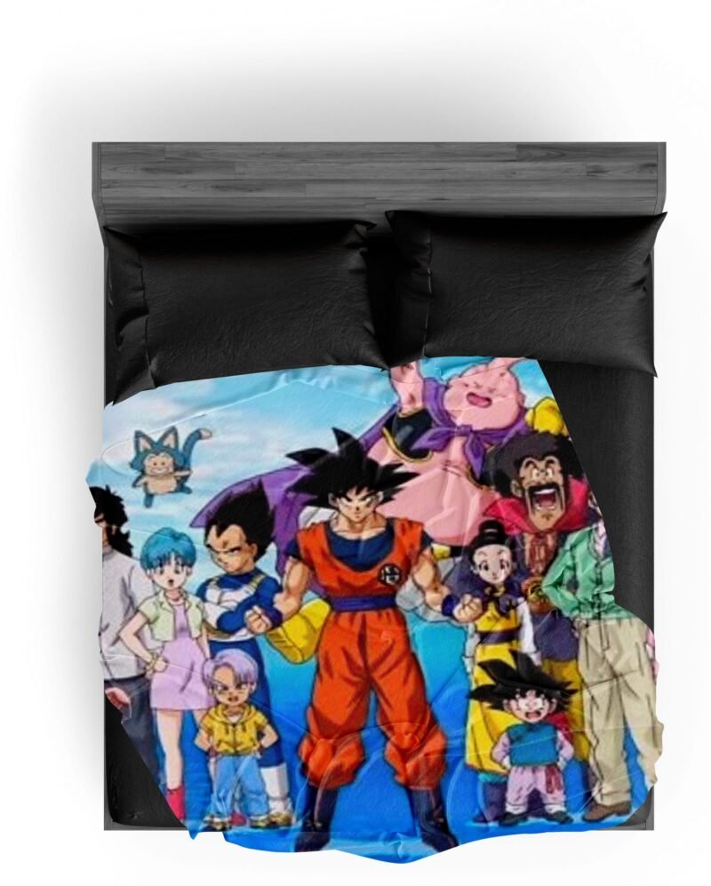 Plaid Dragon Ball Z Personnages Principaux – Image 2