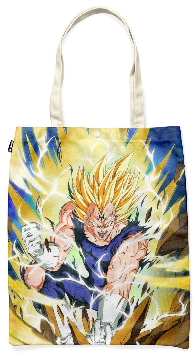 Tote Bag Dragon Ball Z Majin Vegeta – Image 2