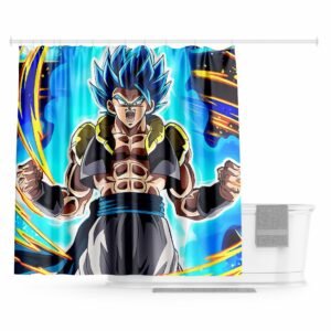 Rideau Douche Dragon Ball Gogeta Blue