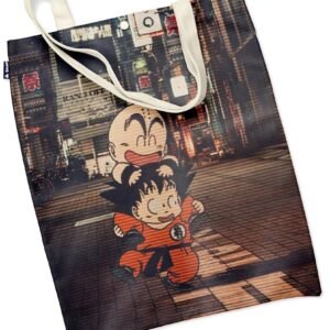 Tote Bag Dragon Ball Krilin & Goku