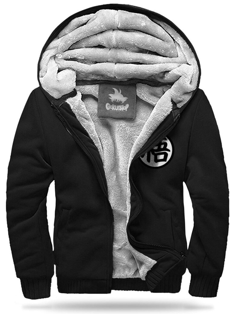 Veste Polaire DBZ Goku Petit (Noir) – Image 3