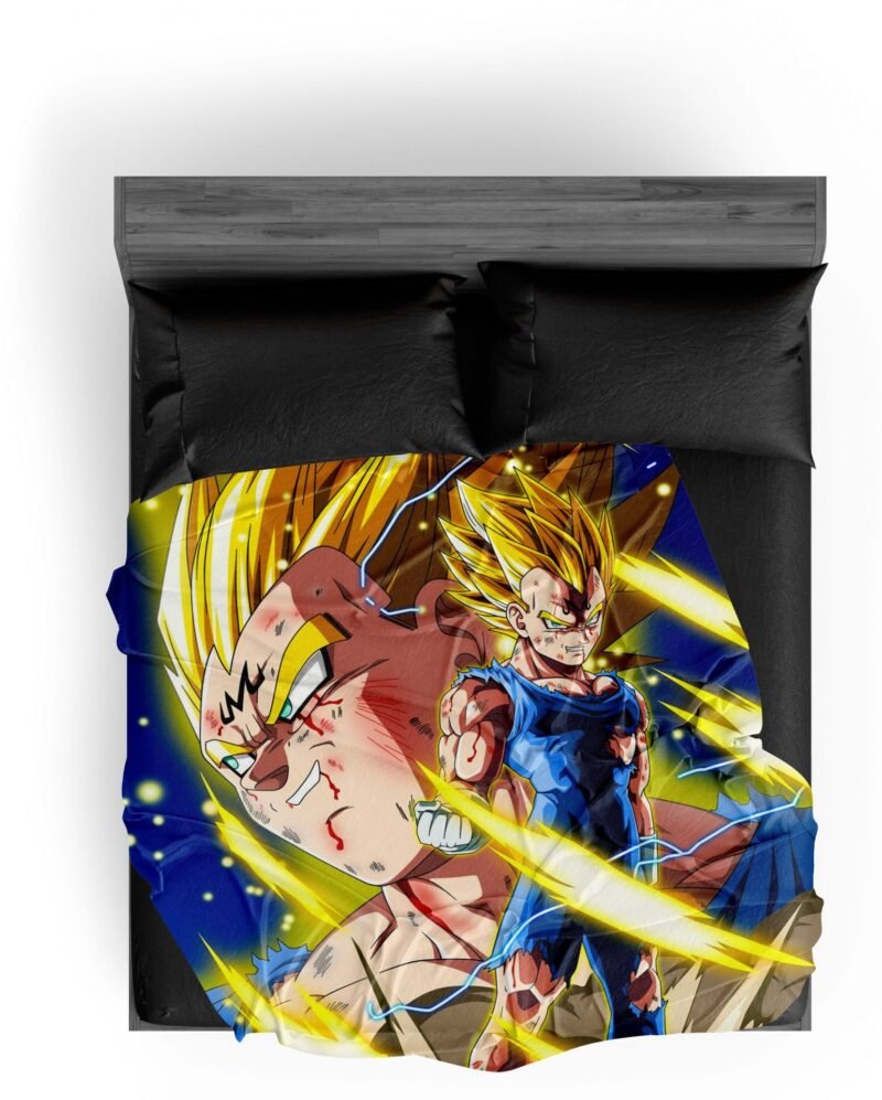 Plaid Dragon Ball Z Majin Vegeta – Image 2