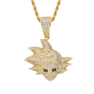 Collier Dragon Ball Z Goku Argent