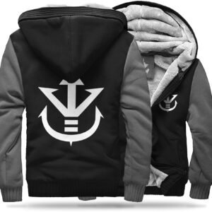 Veste Polaire DBZ Famille Royale (Noir & Gris)