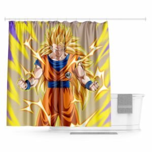Rideau Douche Dragon Ball Goku SSJ3