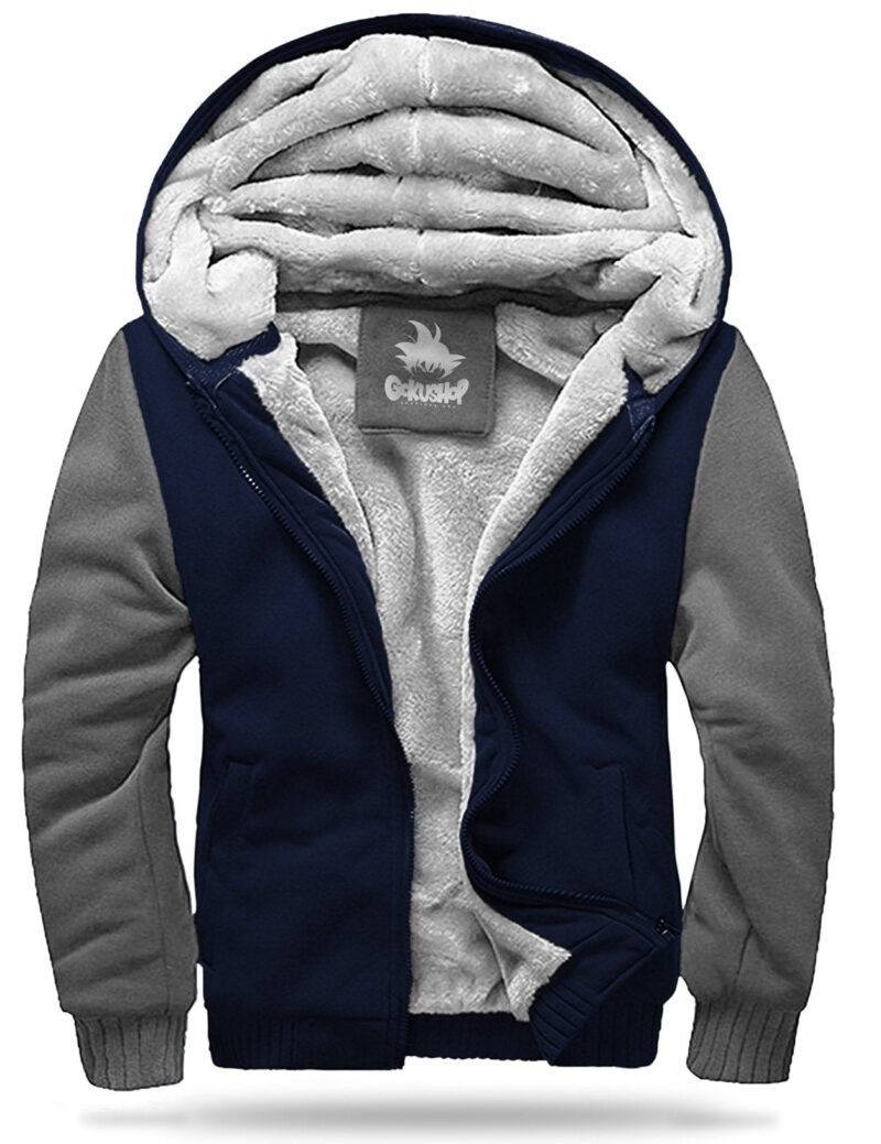 Veste Polaire DBZ Capsule C. (Bleu & Gris) – Image 3