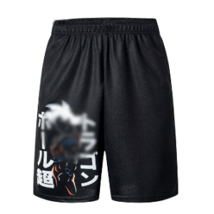 Short Fitness Dragon Ball Z Puissance Saiyan