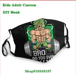 Masque Dragon Ball Z Broly Gym