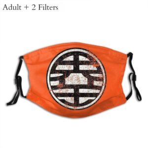 DBZ GOKU Unisex Dust-proof Mouth Cover Mask Dragon Ball Z Gohan Shonen Manga With Filters Protection Respirator for Men Women