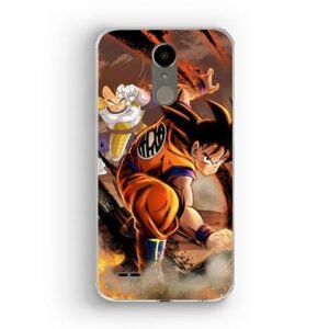 Coque DBZ LG Rivalité Goku & Vegeta