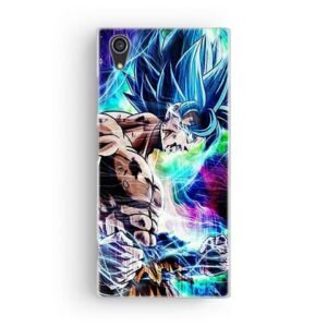 Coque DBZ Sony Puissance Blue