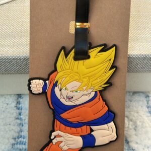Étiquette de Bagage DBZ Goku Super Saiyan