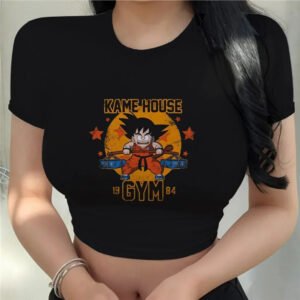 Crop Top Dragon Ball Goku Gym