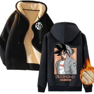 Veste Polaire Dragon Ball Goku Streetwear