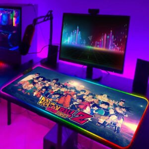Tapis de Souris Dragon Ball Z Sayajins RGB