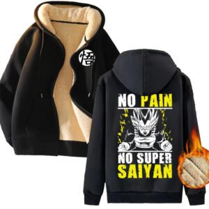 Veste Polaire Dragon Ball No Pain No Super Saiyan