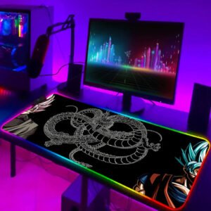 Tapis de Souris Dragon Ball RGB Shenron & Goku Ultra Instinct