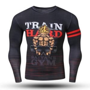 T-Shirt Compression Long Train Hard