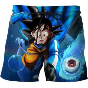 Short de Bain Dragon Ball Capsule Spatiale