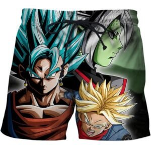 Short de Bain Dragon Ball Arc Trunks du Futur